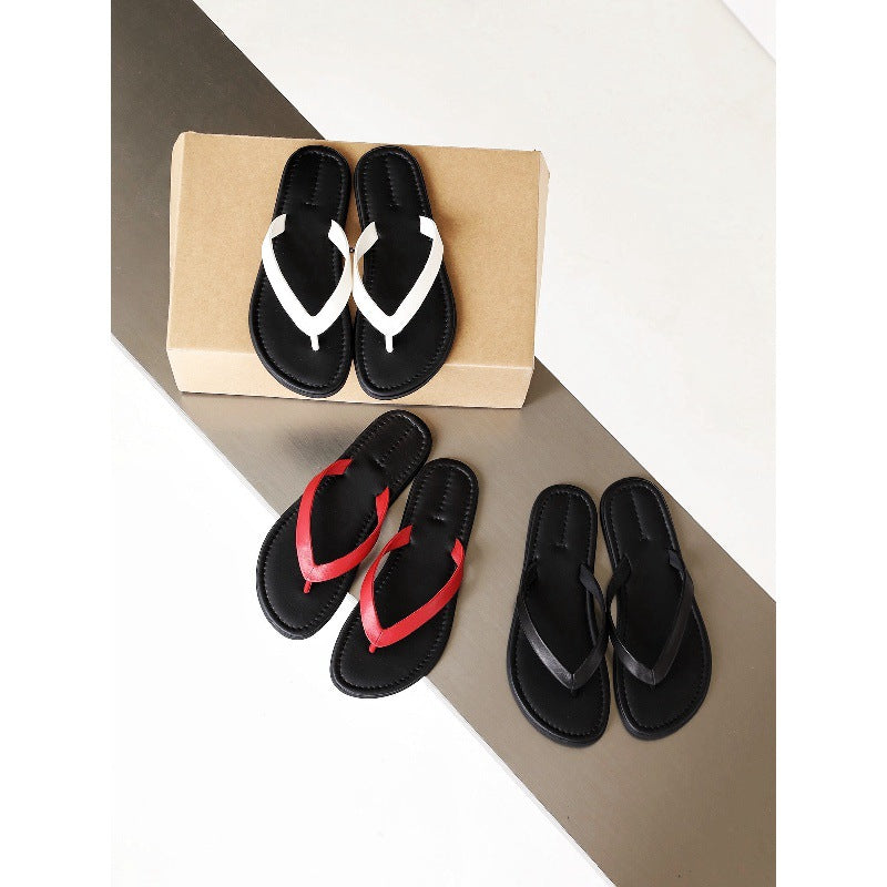 Damen Zehentrenner-Sandalen mit bequemem Fußbett und elegantem Riemendesign