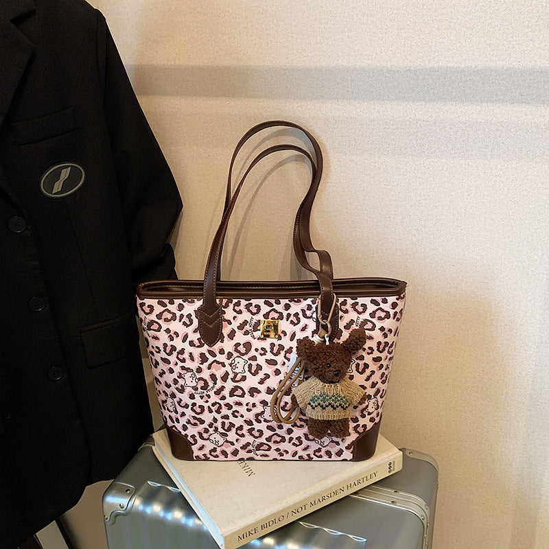 Damen Freizeit Shopper Tasche mit verspieltem Tiermotiv Nord Taschen