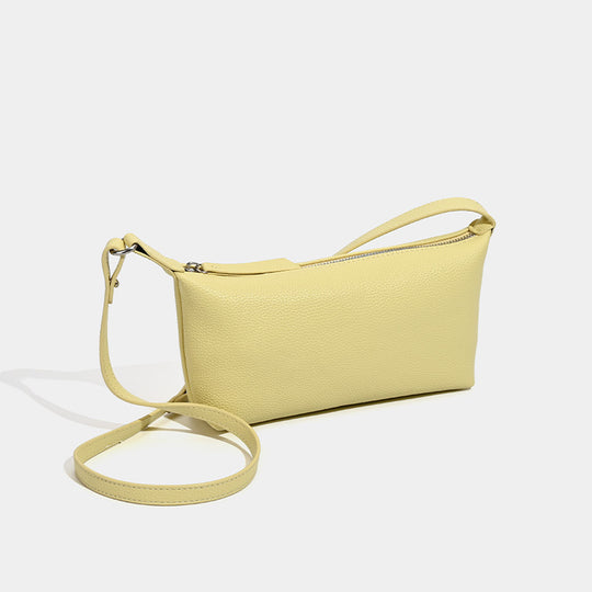 Damen Clutch-Tasche mit elegantem Leder-Material und abnehmbarer Trageschlaufe Nord Taschen
