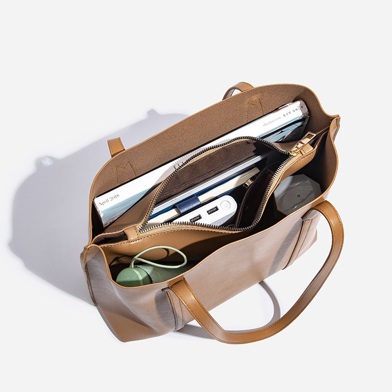 Damen elegante Tragetasche aus hochwertigem Kunstleder Nord Taschen