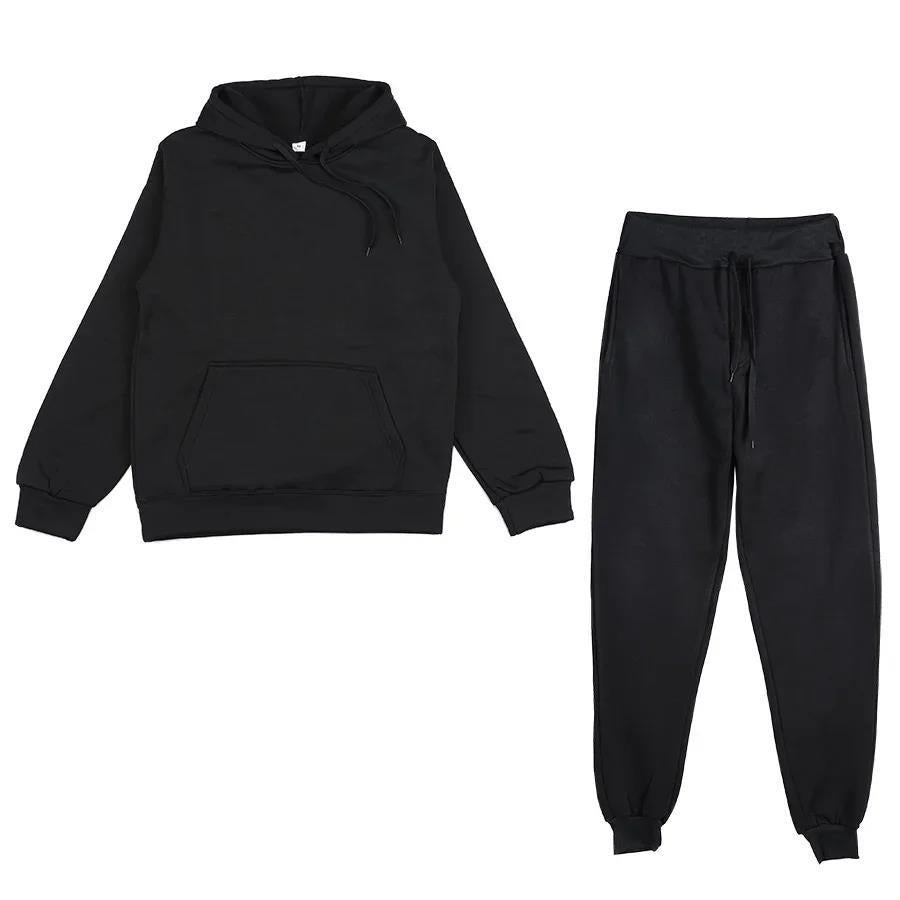 Unisex nan weiches Lounge-Set mit Oversize-Hoodie, taillenhoher Jogginghose und geripptem Knöchelabschluss Nord Taschen
