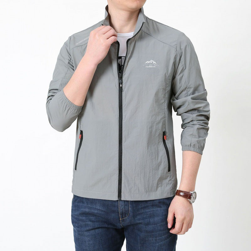 Herren Leichte Outdoor-Sportjacke Nord Taschen