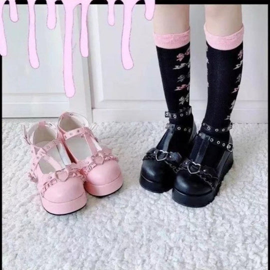 Damen Modische Mary Jane Schuhe mit verstellbaren Riemen und dekorativen Schnallen Nord Taschen
