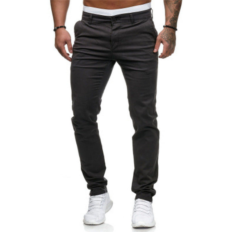 Herren Chinohose Slim Fit modern