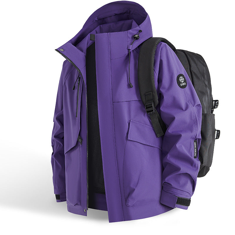 Herren Technische Multifunktionsjacke Nord Taschen
