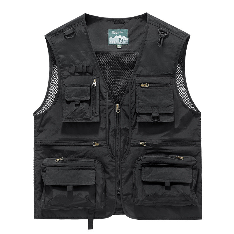 Herren Multifunktionale Outdoor-Weste Nord Taschen 1788278655