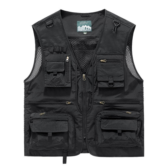 Herren Multifunktionale Outdoor-Weste Nord Taschen 1788278655