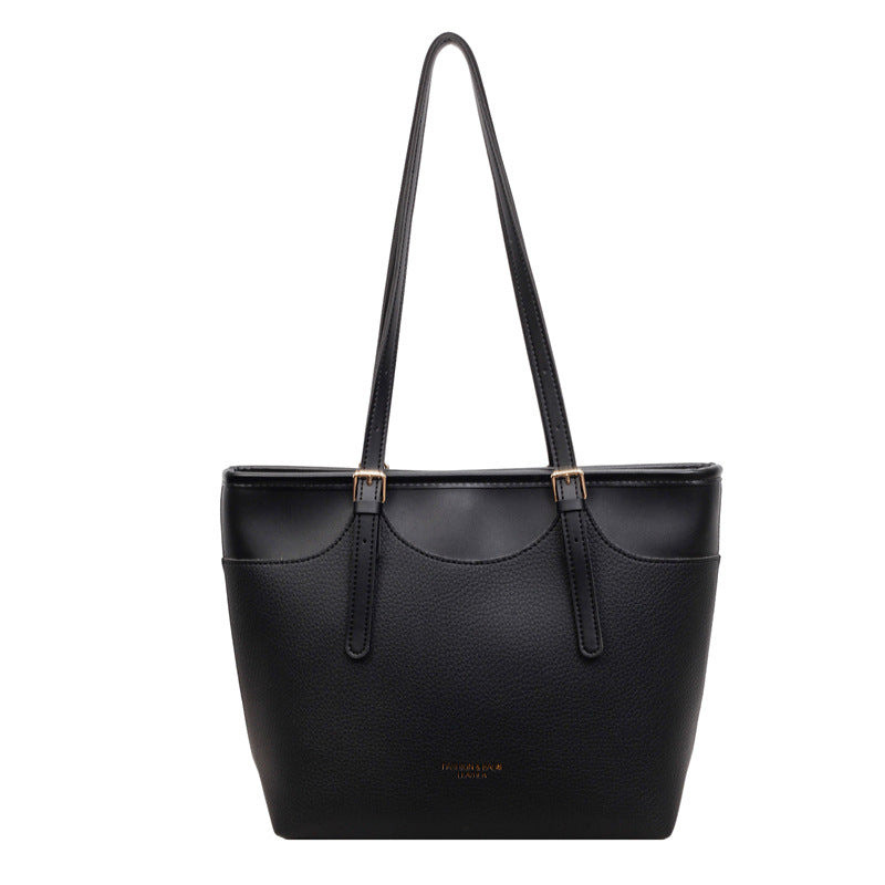 Damen elegante Tragetasche mit strukturiertem Kunstleder Nord Taschen