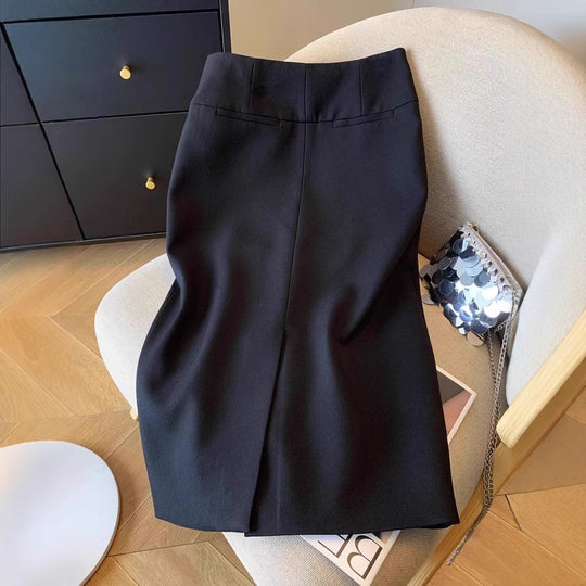 Damen Eleganter Bleistiftrock mit Reißverschluss Nord Taschen