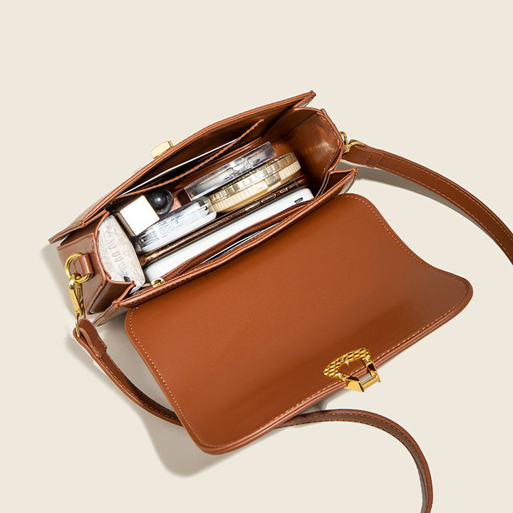 Damen Umhängetasche mit elegantem Verschluss und verstellbarem Schulterriemen Nord Taschen