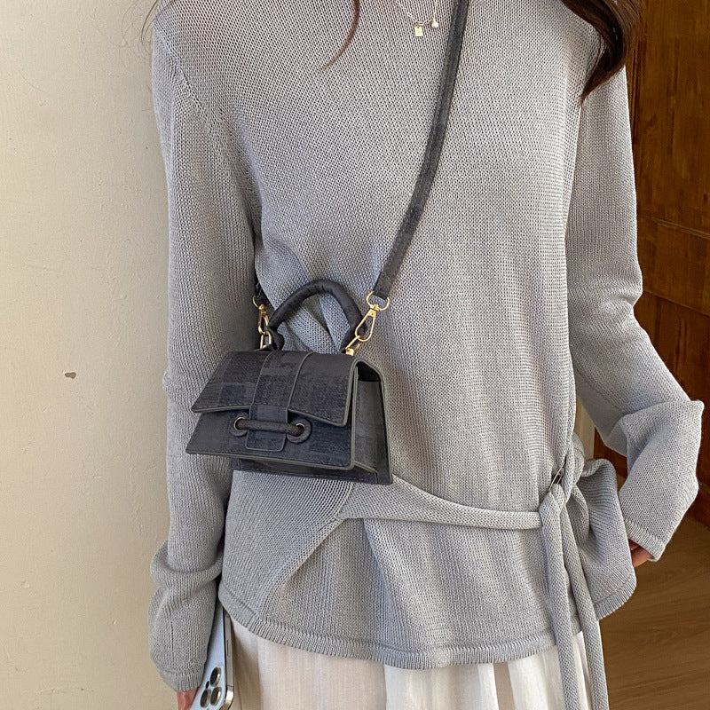 Damen elegante Mini-Handtasche mit strukturiertem Design Nord Taschen