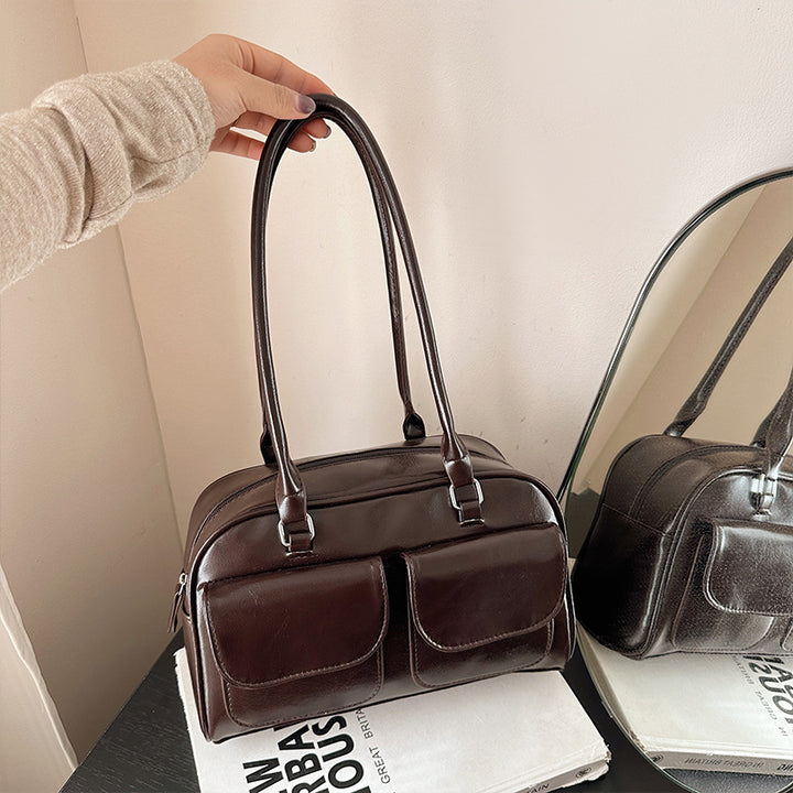 Damen Handtasche mit prächtigen Perlen- und Spitzenapplikationen Nord Taschen