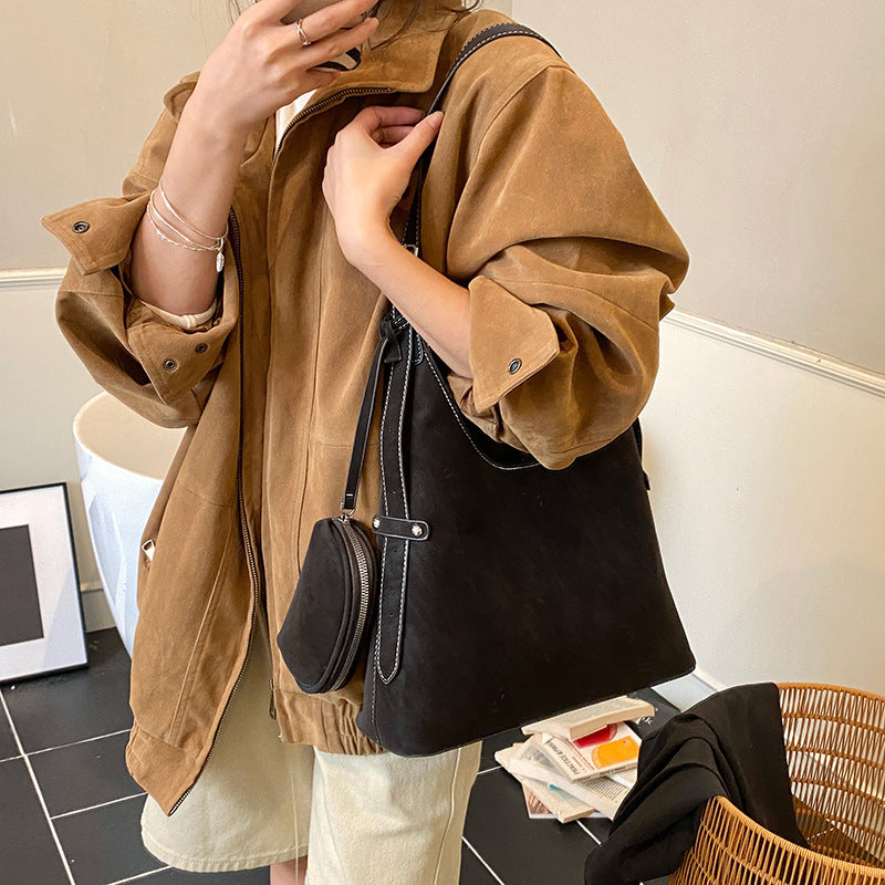 Damen Umhängetasche mit abnehmbarem Mini-Organizer Nord Taschen
