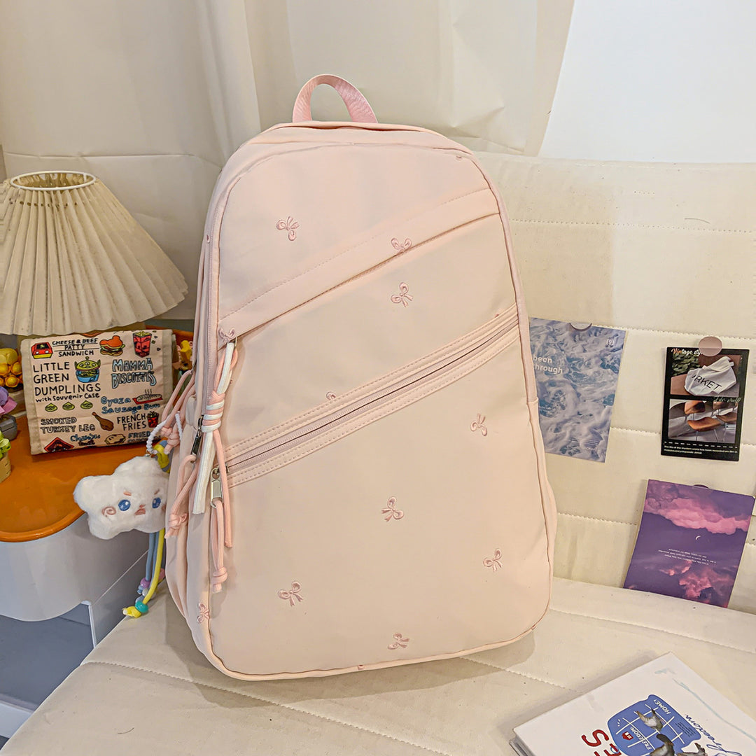 Damen Freizeit Rucksack mit detaillierten Stickereien Nord Taschen