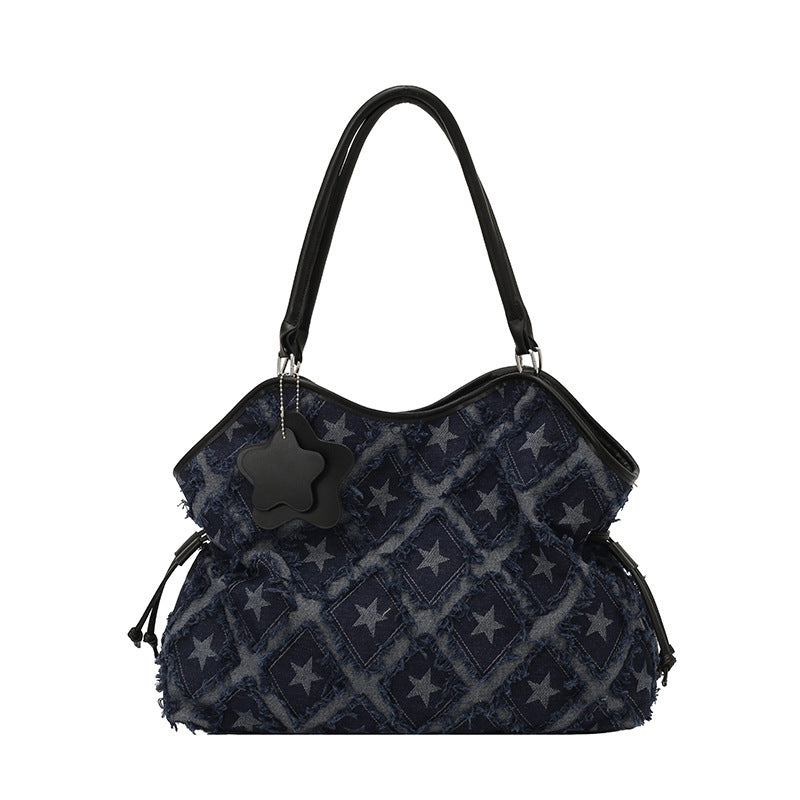 Damen Hobo-Tasche mit modischem Sternenmuster Nord Taschen