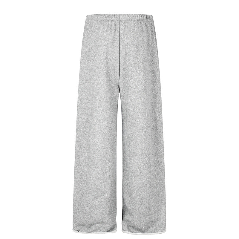 Damen Extraweite Palazzo-Sweathose mit Komfortbund, Kordelzug und Stern-Applikation Nord Taschen