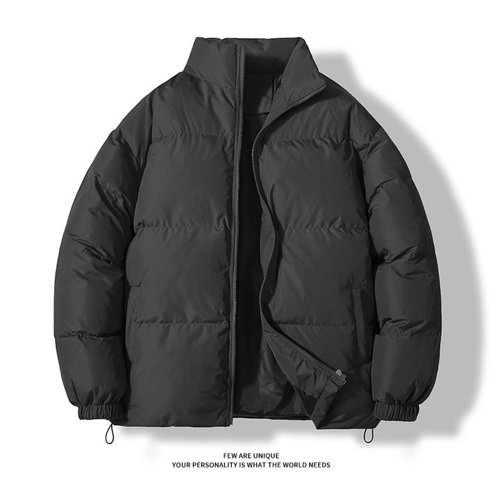 Unisex wattierte Steppjacke mit Stehkragen, zwei Taschen und elastischen Bündchen Nord Taschen