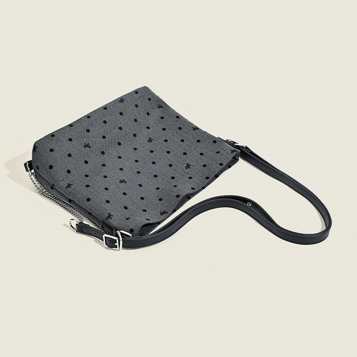 Damen Hobo-Tasche mit modischem Punktemuster und hochwertigem Material Nord Taschen