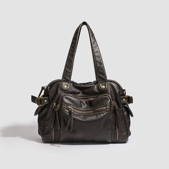 Damen Hobo-Tasche mit mehreren Fächern und verstellbarem Schulterriemen Nord Taschen