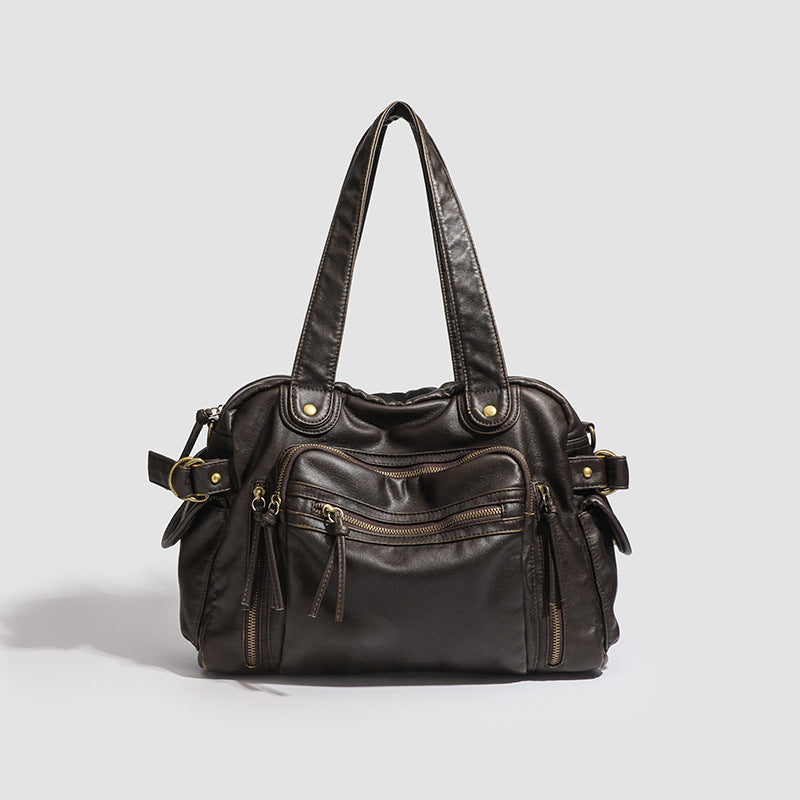 Damen Hobo-Tasche mit eleganten Reißverschlussfächern und modischem Look Nord Taschen