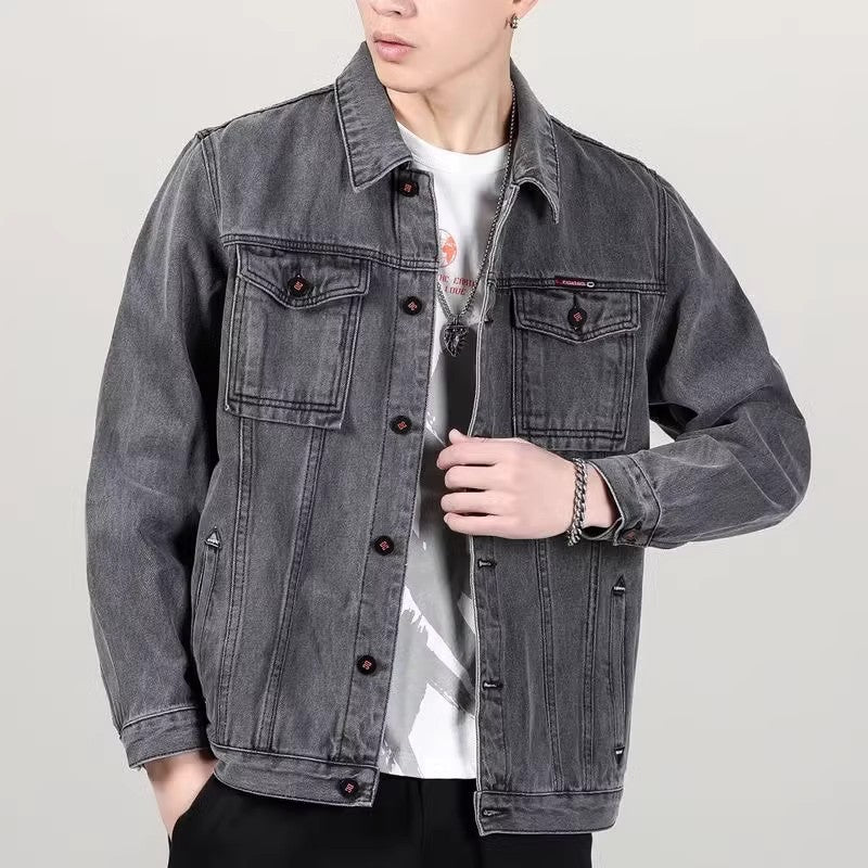 Herren Denimjacke im klassischen Design Nord Taschen