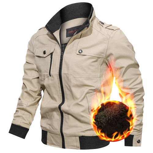 Herren Wärmeisolierte Übergangsjacke Nord Taschen