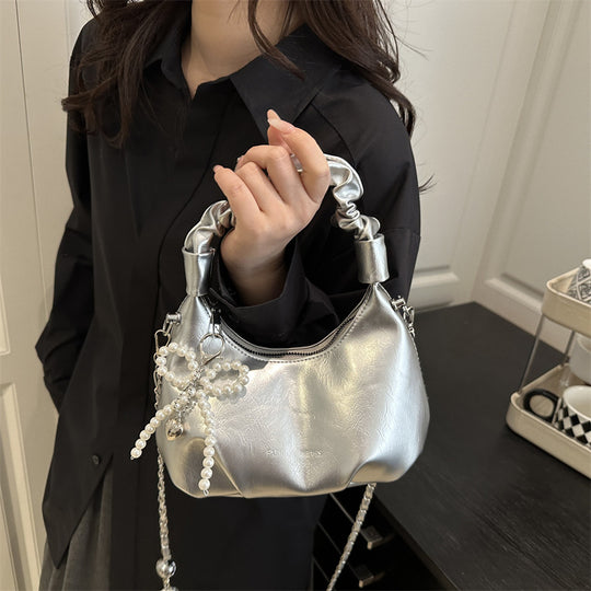 Damen modische Handtasche mit stilvollem Kettenriemen Nord Taschen
