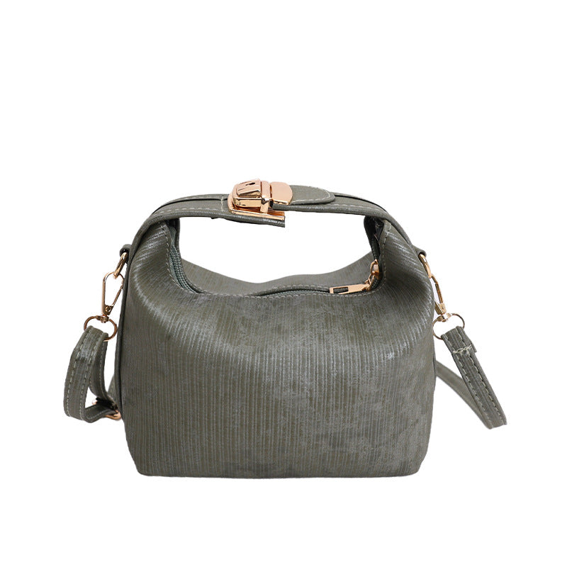 Damen elegante Handtasche mit strukturiertem Obermaterial Nord Taschen