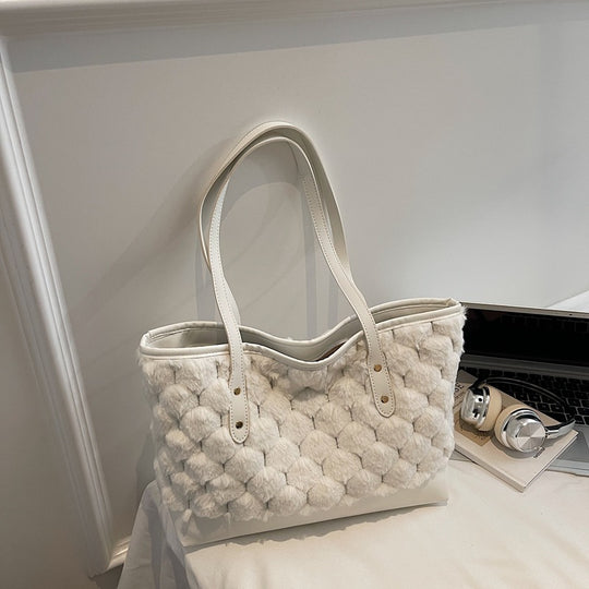 Damen Tote-Bag aus hochwertigem Kunstleder mit strukturiertem Obermaterial Nord Taschen