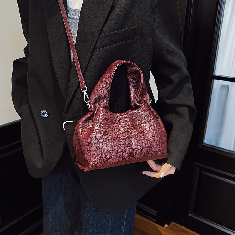 Damen modische Hobo-Tasche aus hochwertigem Leder Nord Taschen