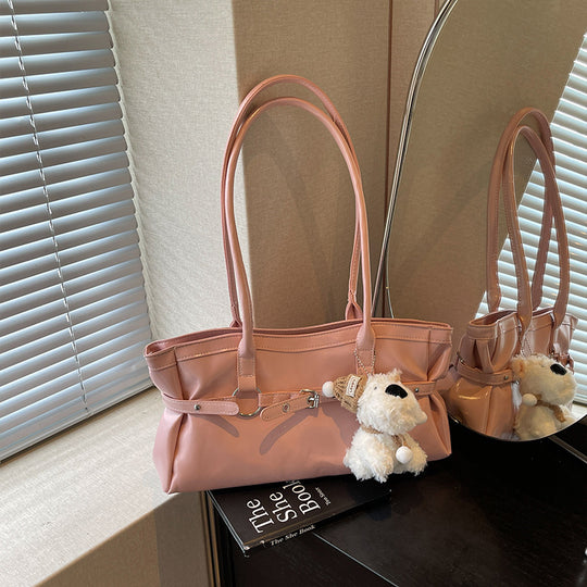 Damen elegante Handtasche mit praktischem Reißverschluss Nord Taschen