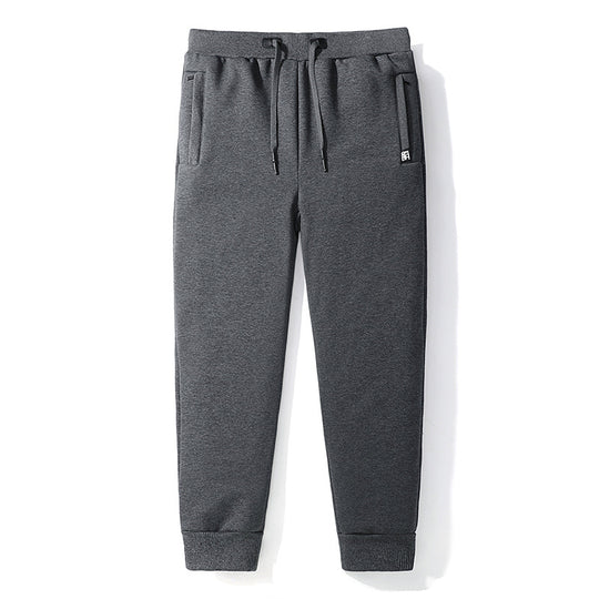 Herren Minimalistische Tech-Jogginghose mit Slim-Fit, Elastikbund und verdeckten Reißverschlusstaschen Nord Taschen