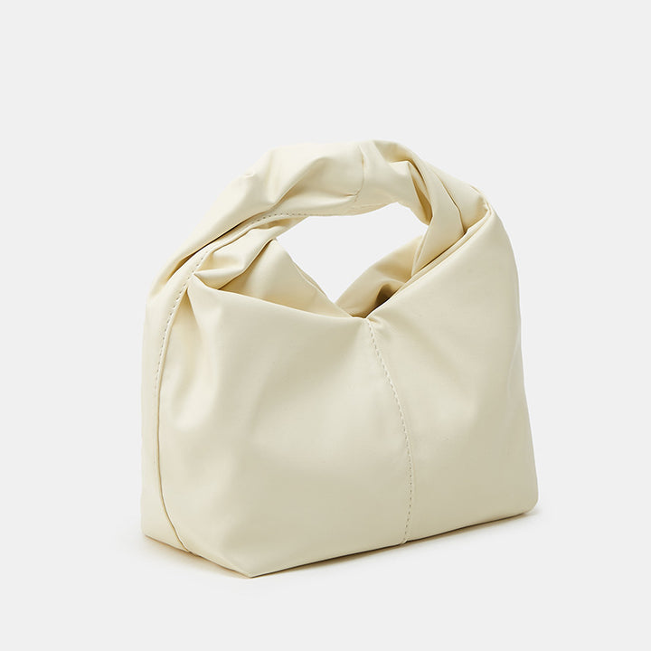 Damen Hobo-Tasche aus weichem Kunstleder mit innovativem Knotenverschluss Nord Taschen