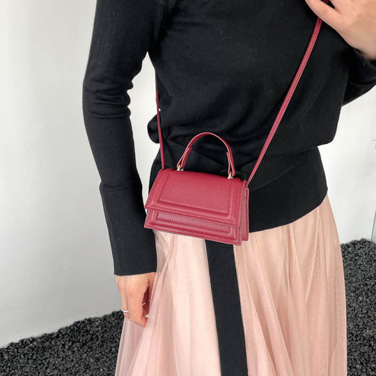 Damen Schultertasche im luxuriösen Klappdesign Nord Taschen