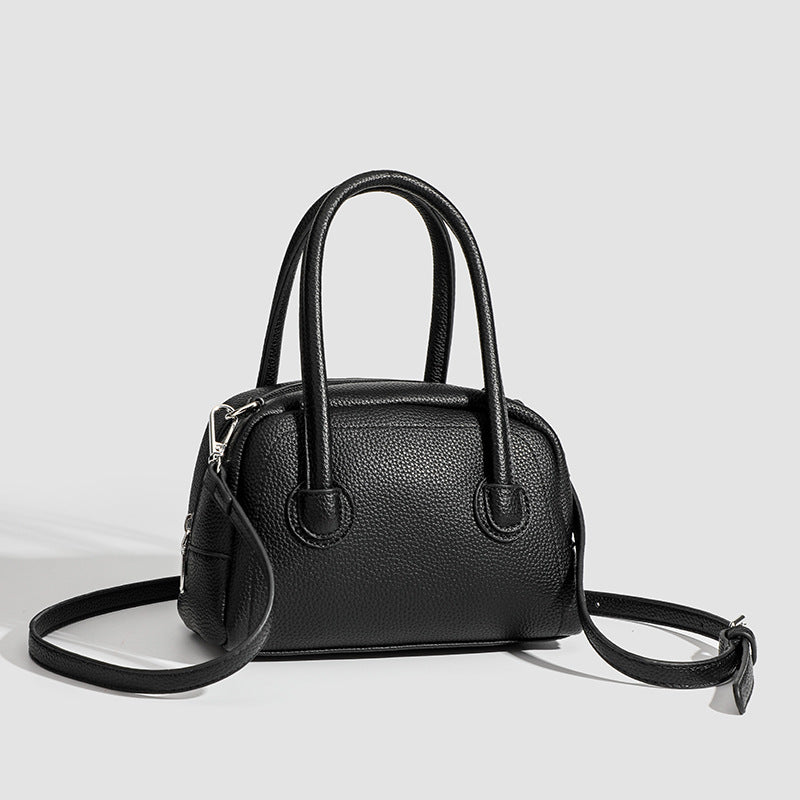 Damen strukturierte Handtasche mit abnehmbarem Schulterriemen Nord Taschen