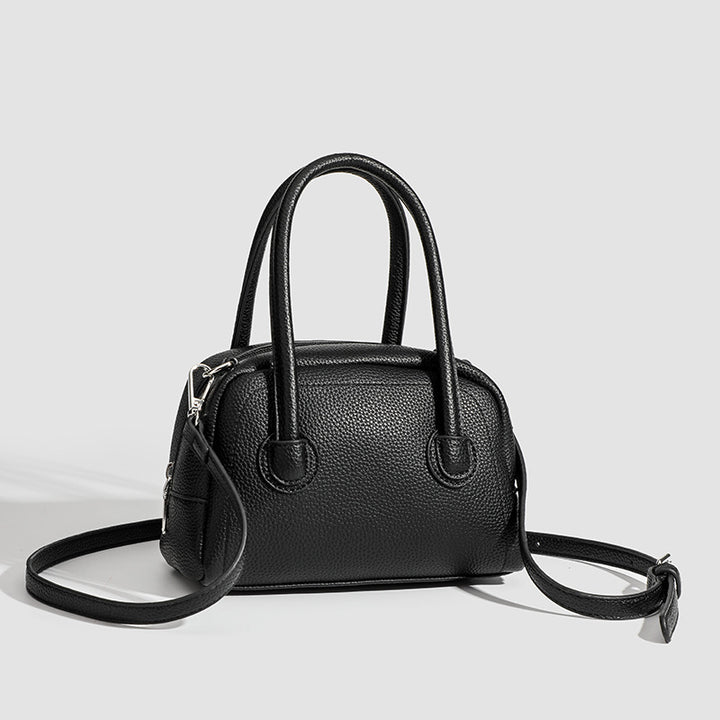 Damen strukturierte Handtasche mit abnehmbarem Schulterriemen Nord Taschen