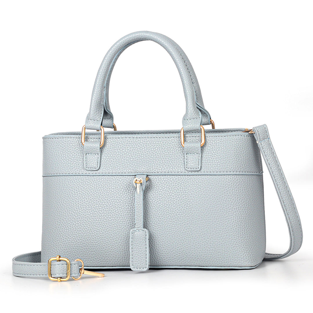 Damen elegante Handtasche mit strukturiertem Leder Nord Taschen