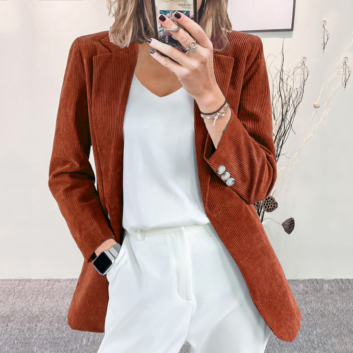 Cord Blazer Damen Elegant