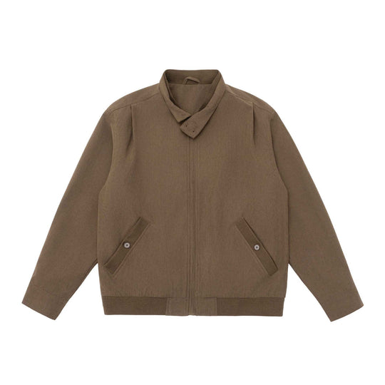 Herren Gepolsterte Jacke im Cord‑Look mit Stehkragen und aufgesetzten Pattentaschen Nord Taschen