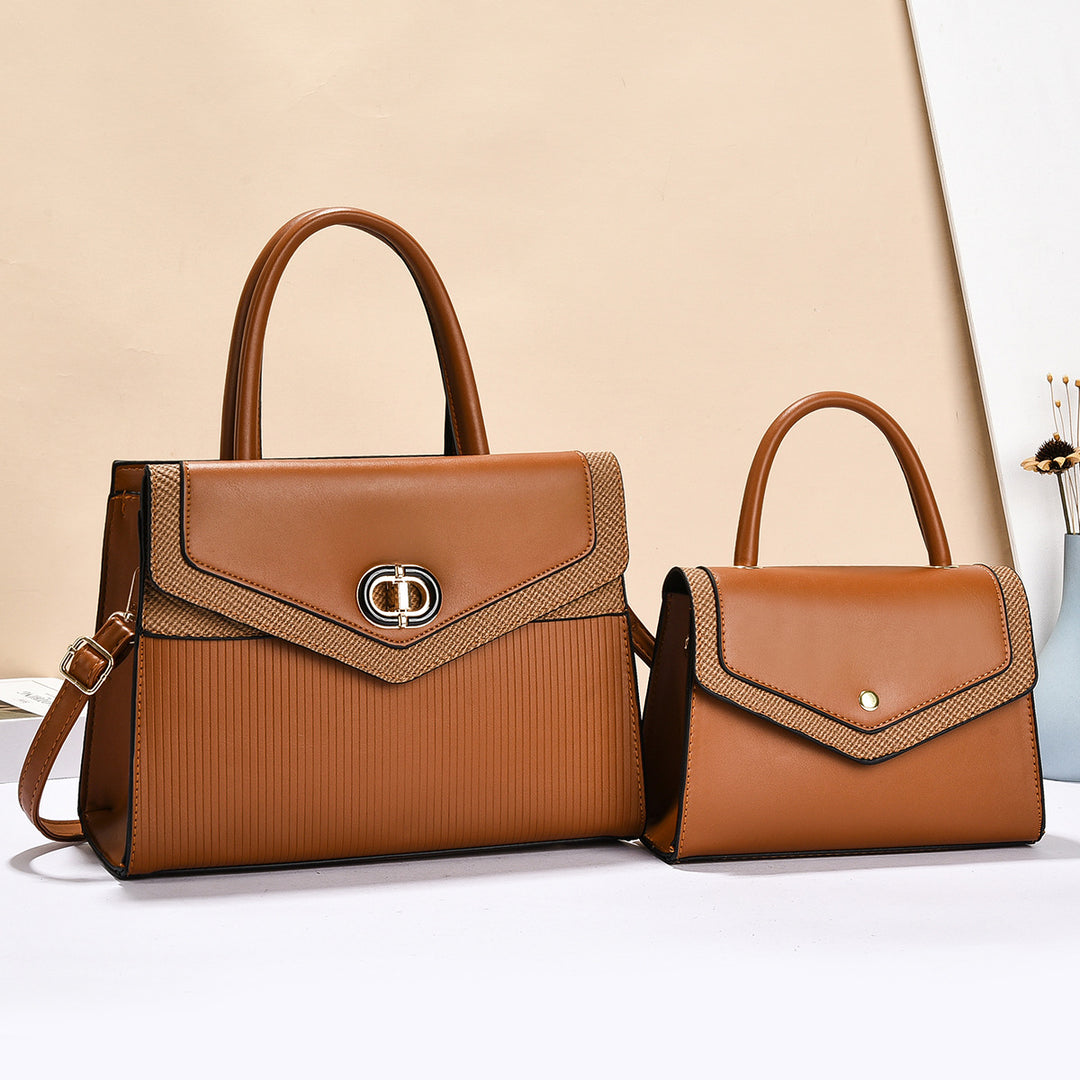 Damen elegantes Handtaschen-Set mit abnehmbarer Clutch Nord Taschen