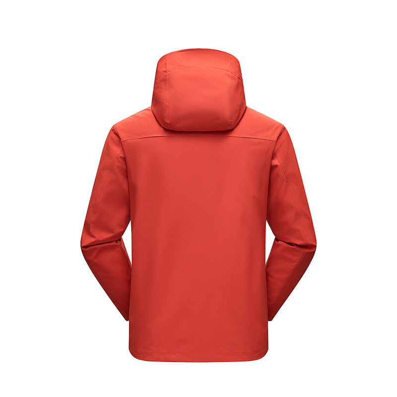 Herren Wasserabweisender Winterparka mit abnehmbarer Kapuze und getapten Nähten Nord Taschen