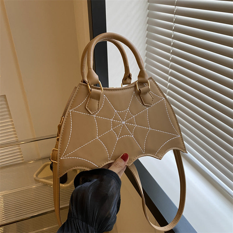Damen kreative Umhängetasche im Spinnennetz-Design Nord Taschen