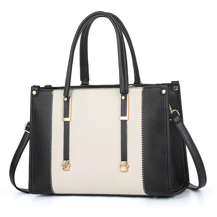 Damen elegante Tragetasche mit strukturierten Elementen Nord Taschen