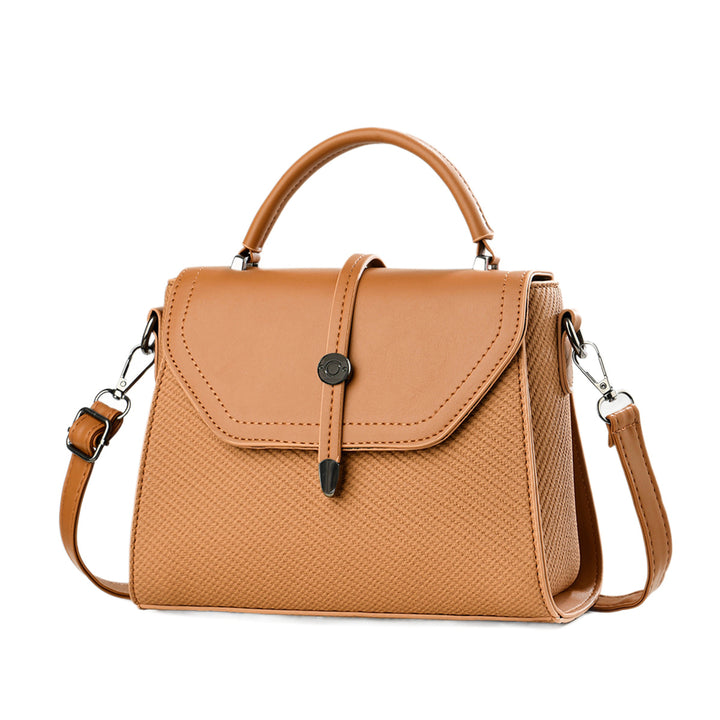 Damen elegante Handtasche mit strukturiertem Obermaterial und praktischer Trageoption Nord Taschen