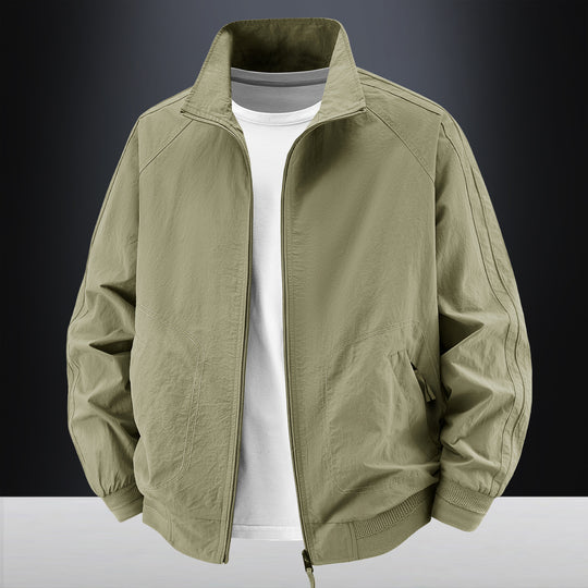 Herren Freizeitjacke mit hohem Kragen Nord Taschen