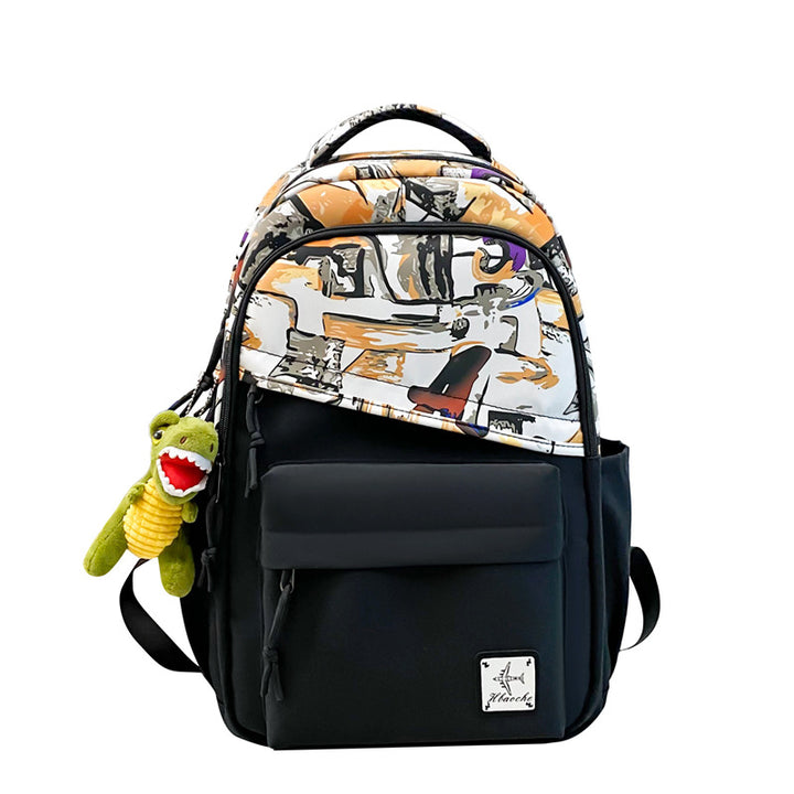 Damen kreativer Freizeitrucksack mit plakativen Mustern Nord Taschen