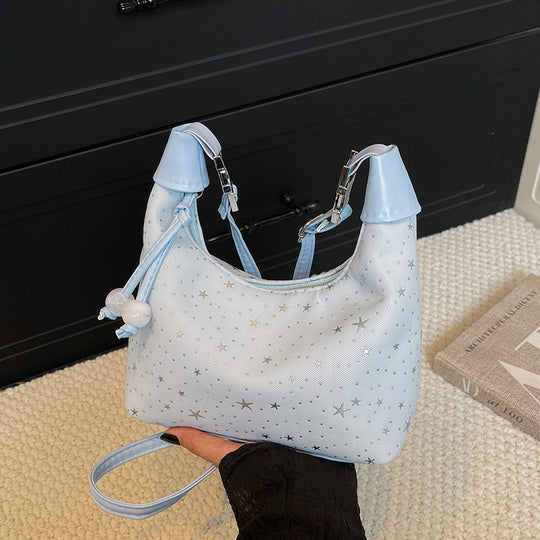 Damen Hobo-Tasche mit funkelndem Sternenmuster Nord Taschen