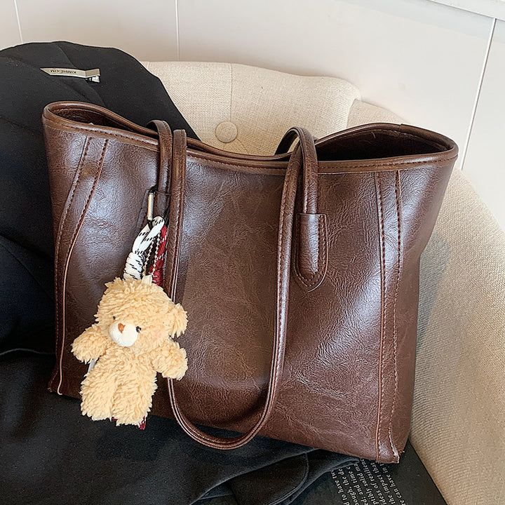 Damen Tragetasche mit elegantem strukturierter Oberfläche und praktischen Innenfächern Nord Taschen