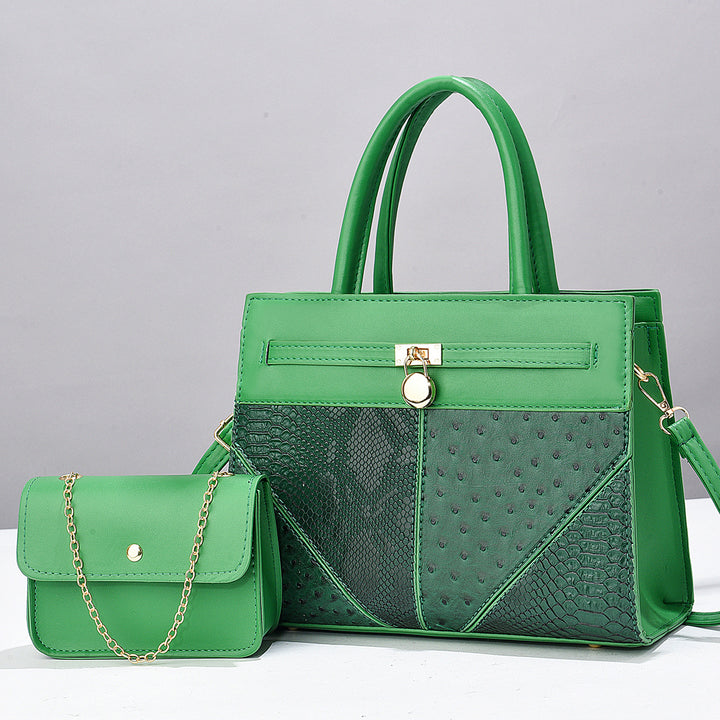 Damen elegante Handtasche mit abnehmbarer Mini-Clutch Nord Taschen