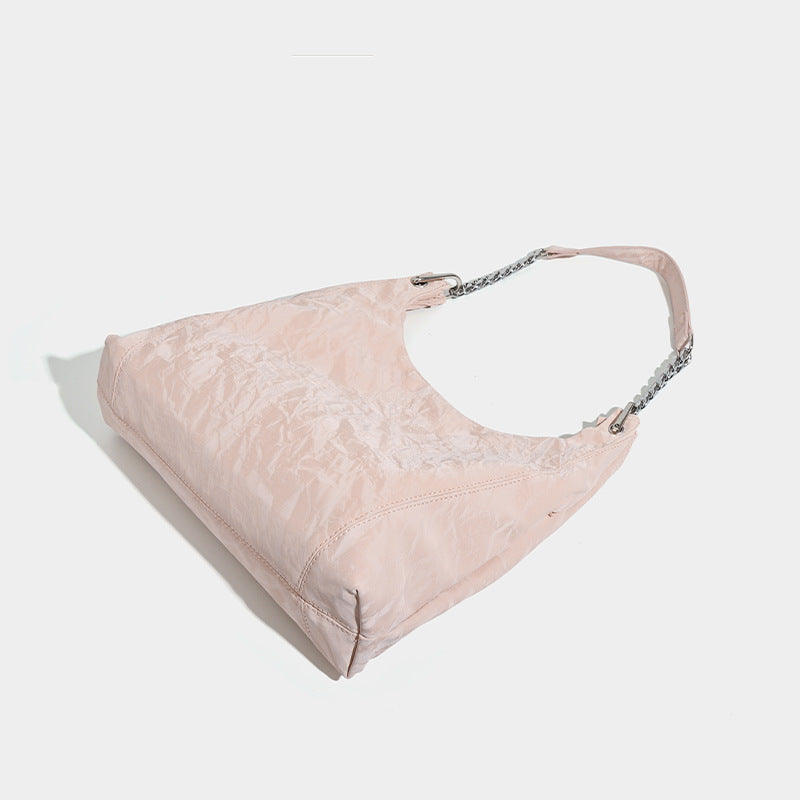 Damen Hobo-Tasche mit luxuriösem Kettenhenkel und weichem Material Nord Taschen